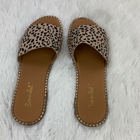 Leopard Print Slides - Picture 4 of 4